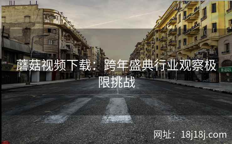 蘑菇视频下载：跨年盛典行业观察极限挑战