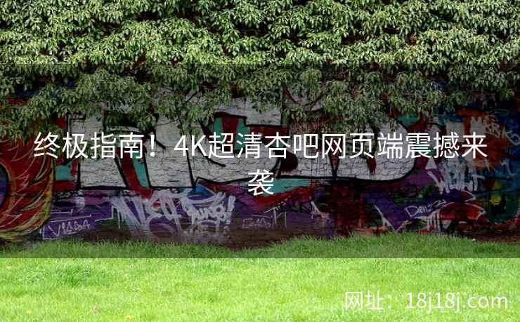 终极指南！4K超清杏吧网页端震撼来袭